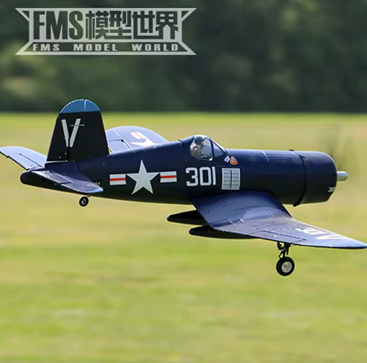 800mm F4U Corsair V2 | Mini RC Warbird (PNP)