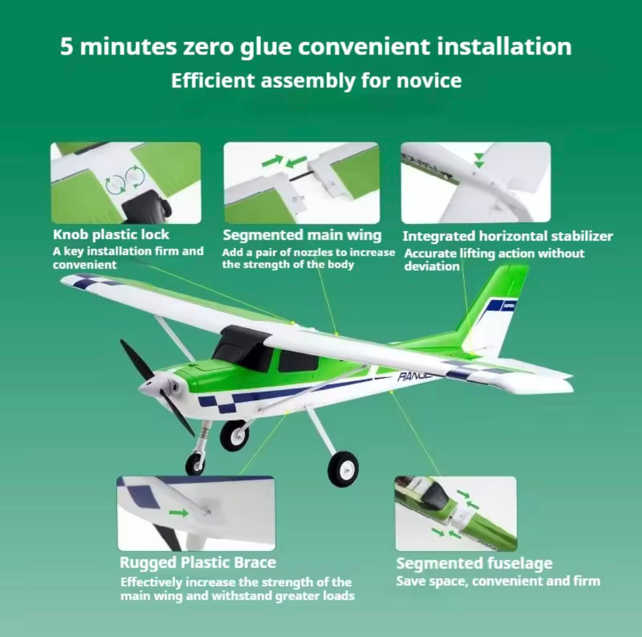 Ranger V3 1220mm | Pro-Grade RC Trainer Aircraft (PNP/RTF Options)