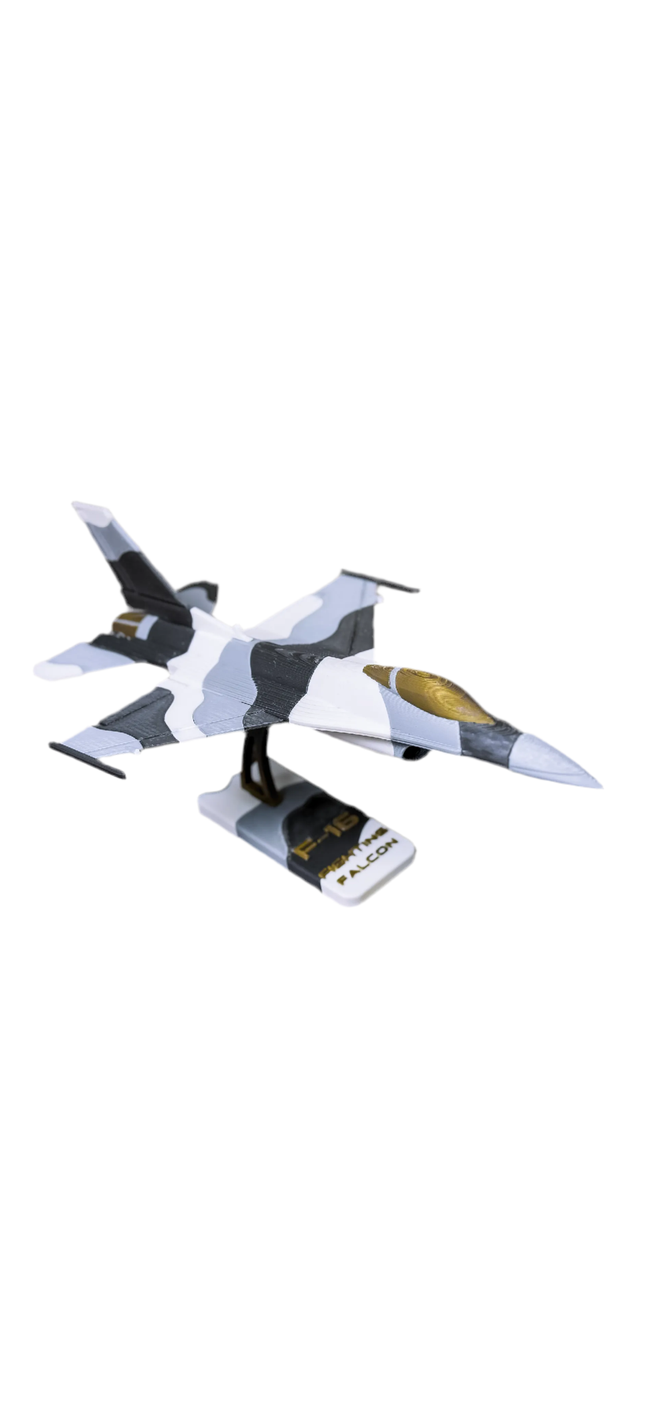 F-16 Fighting Falcon - Plane Kit Card (Collectible)
