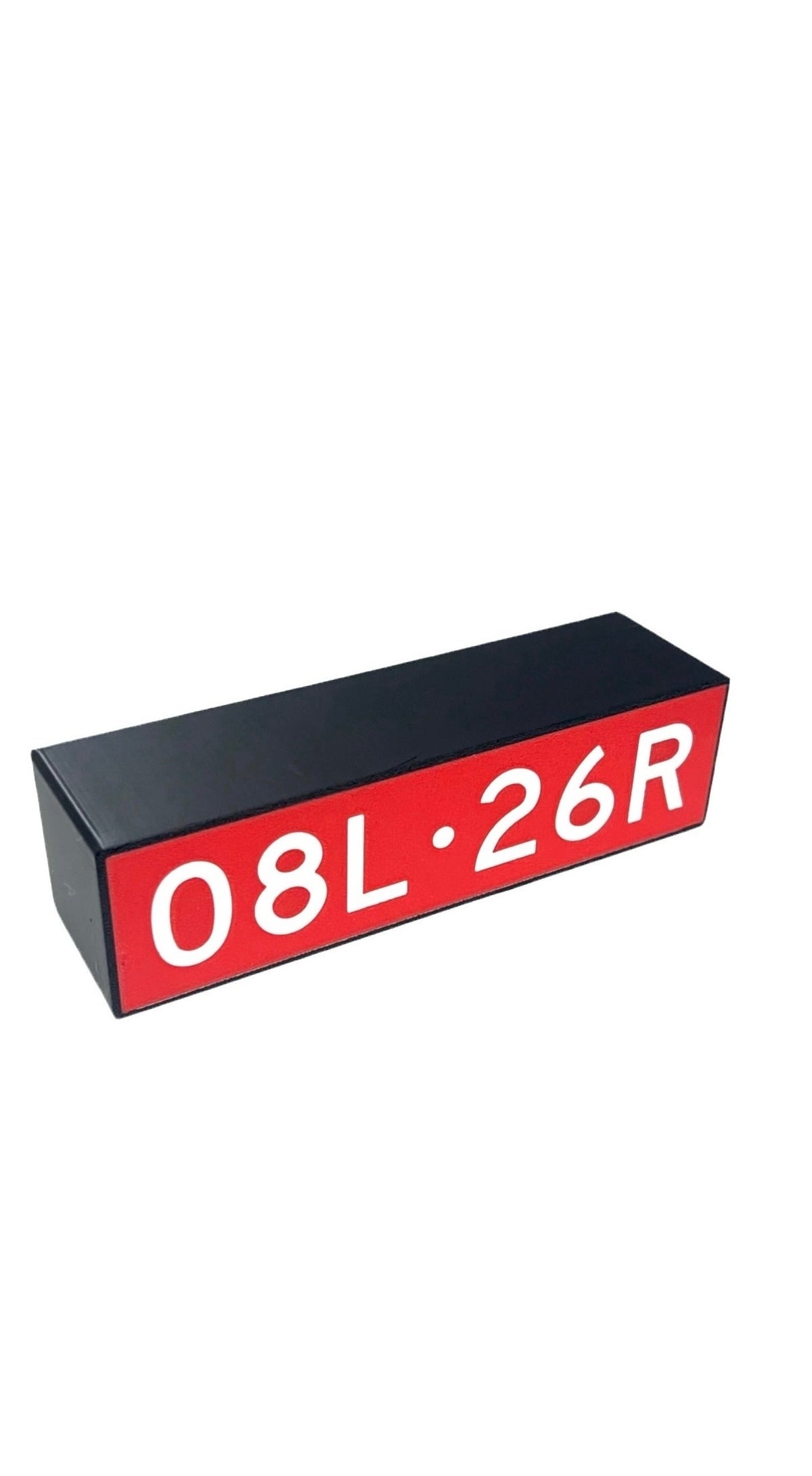 Runway Sign Lamp – 08L•26R Edition