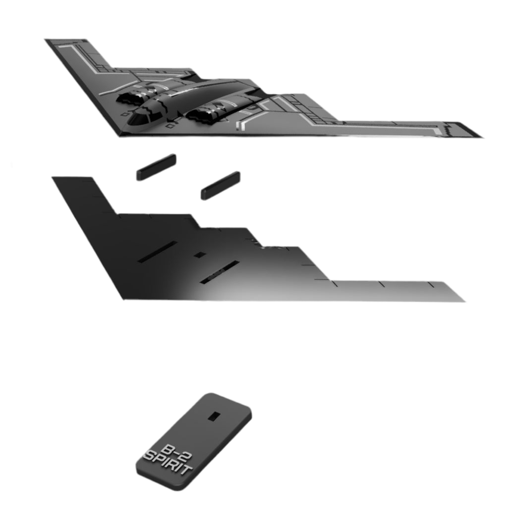 B-2 SPIRIT - Plane Kit Card (Collectible)