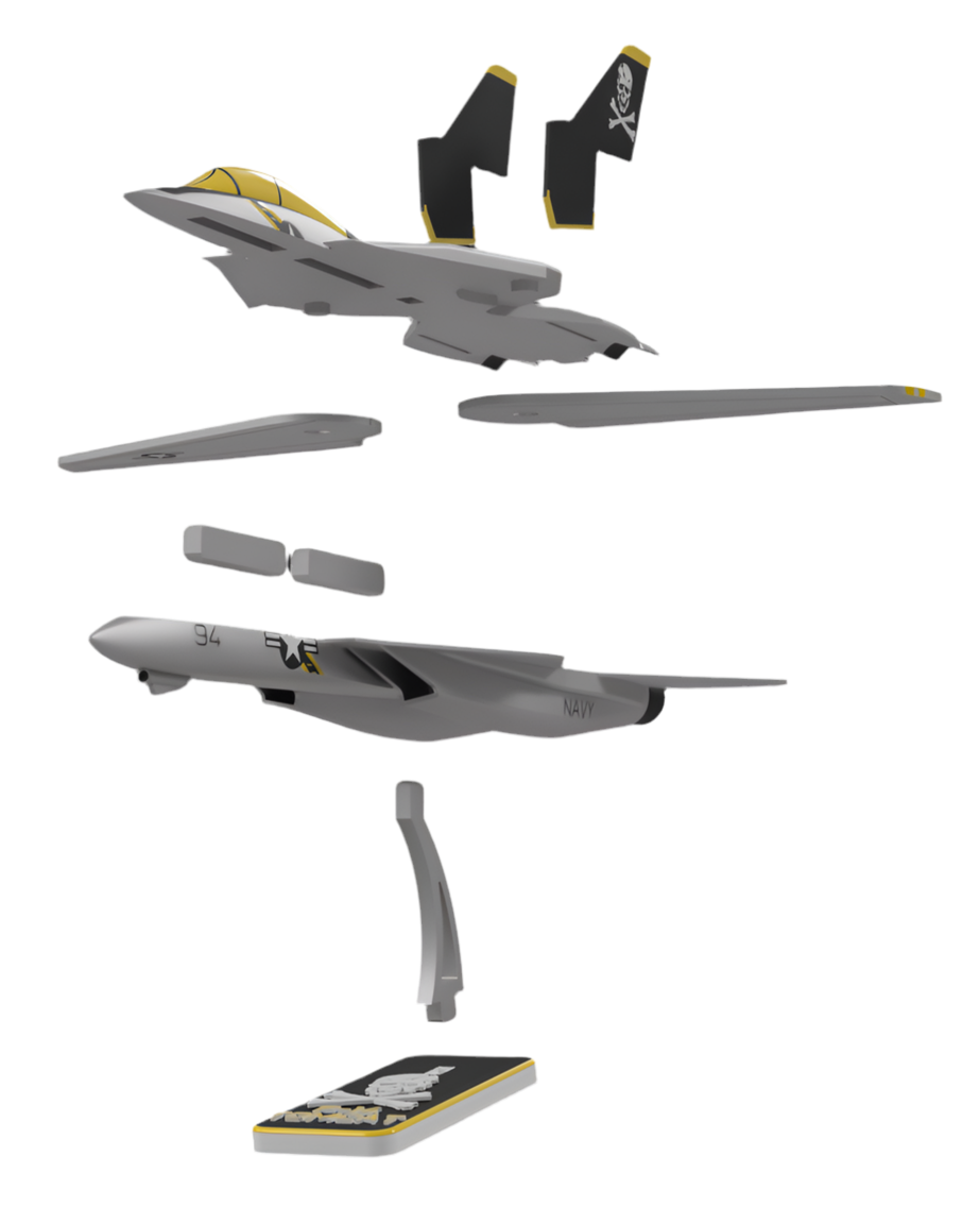 F-14 TOMCAT - Plane Kit Card (Collectible)