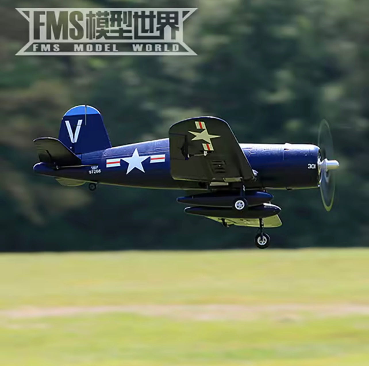 800mm F4U Corsair V2 | Mini RC Warbird (PNP)