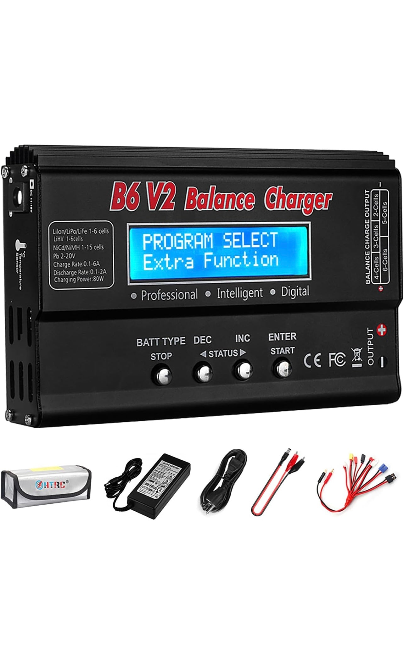 iMAX B6 V2 Smart Digital Balance Charger (80W 6A)
