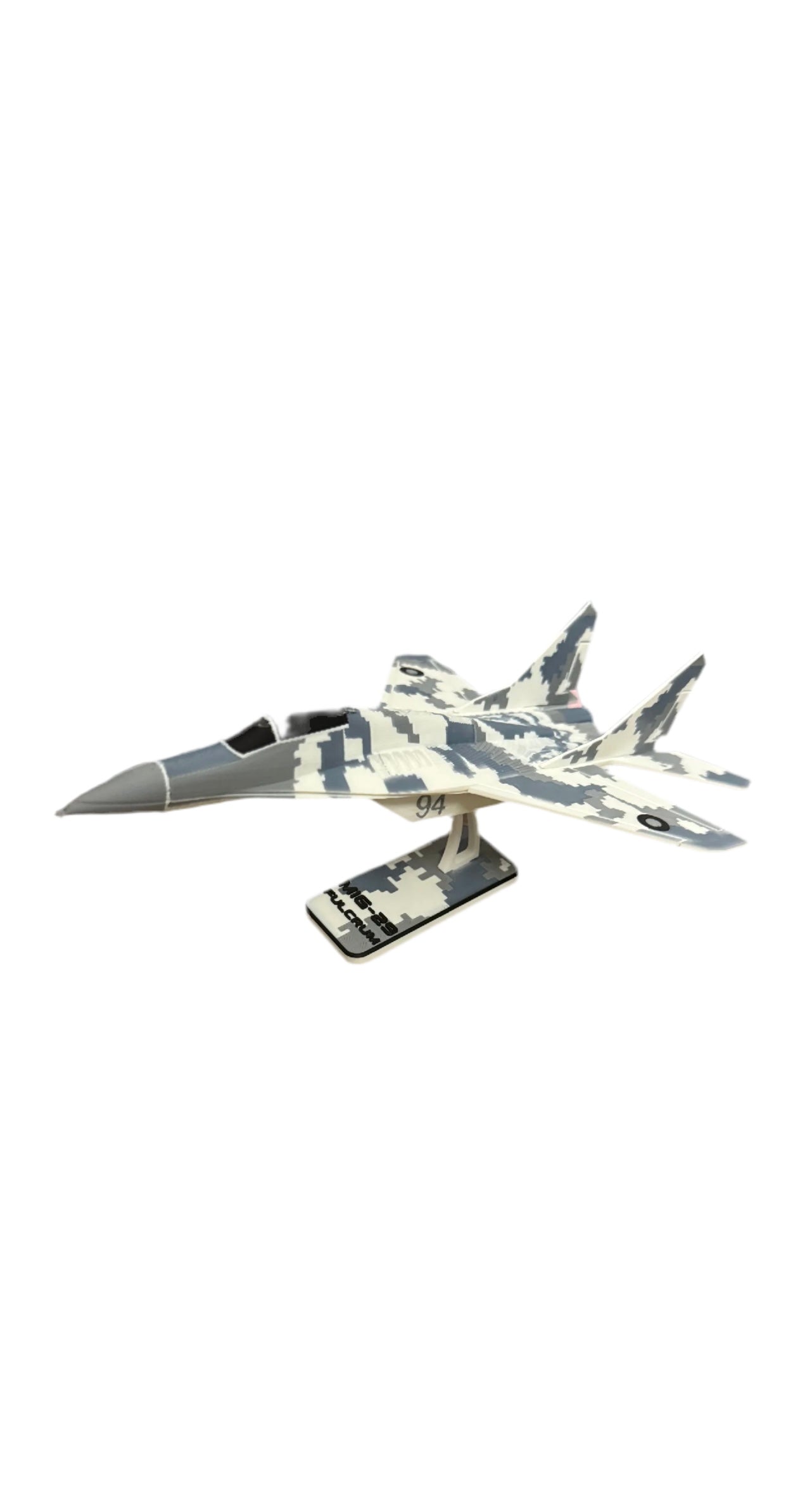 MIG-29 Fulcrum - Plane Kit Card (Collectible)