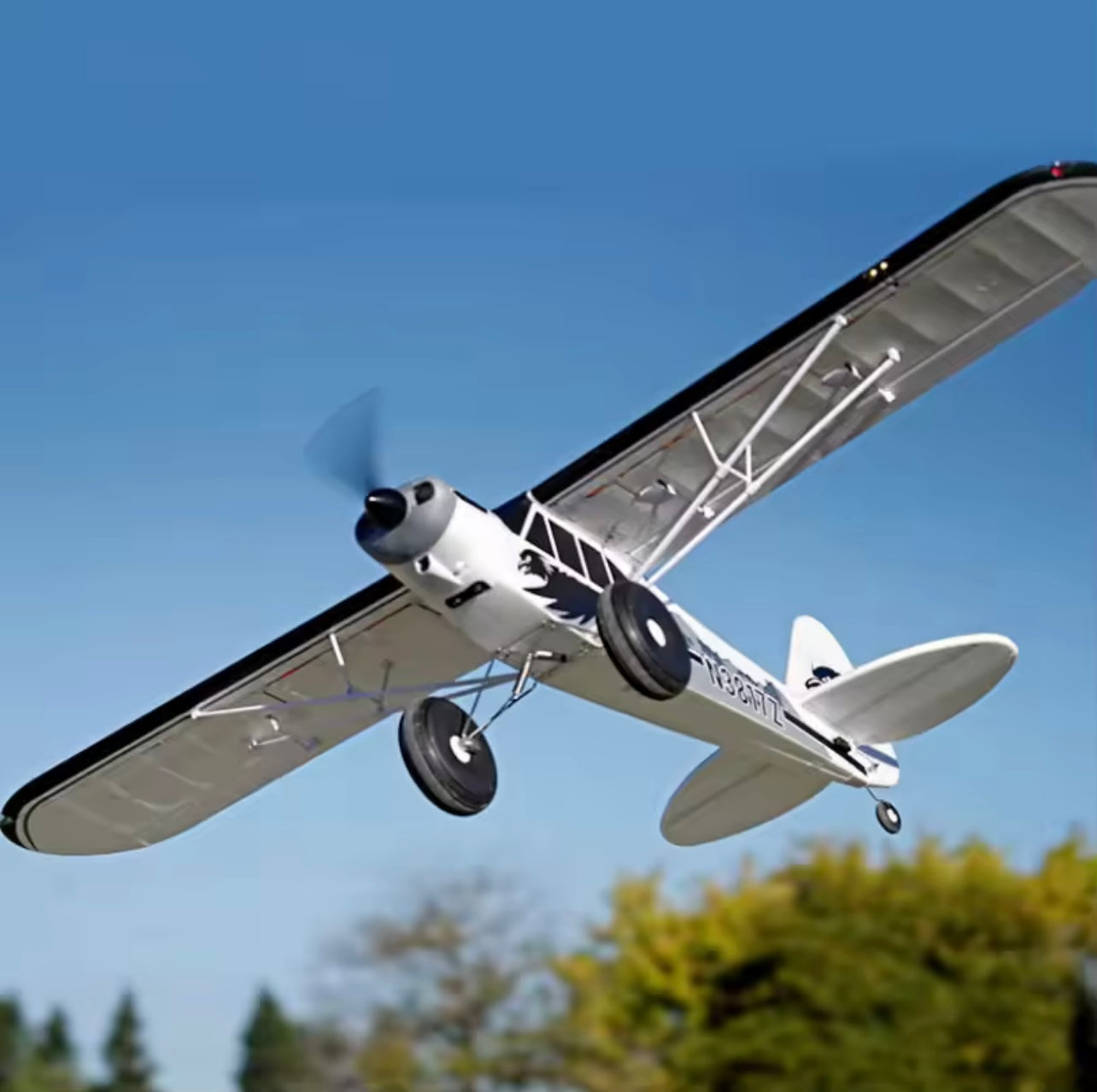 PA-18 Super Cub | 1700mm High-Wing Trainer Aircraft (PNP)