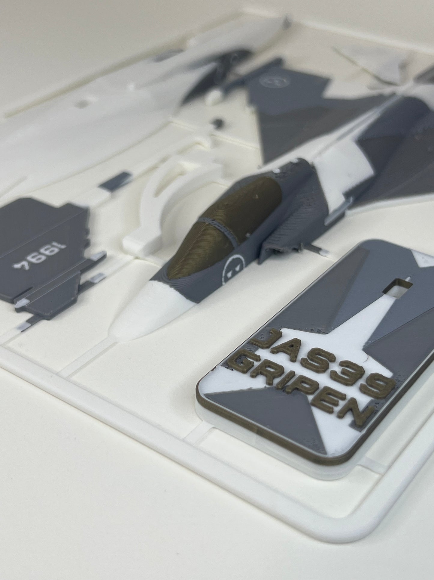 JAS39 GRIPEN - Plane Kit Card (Collectible)