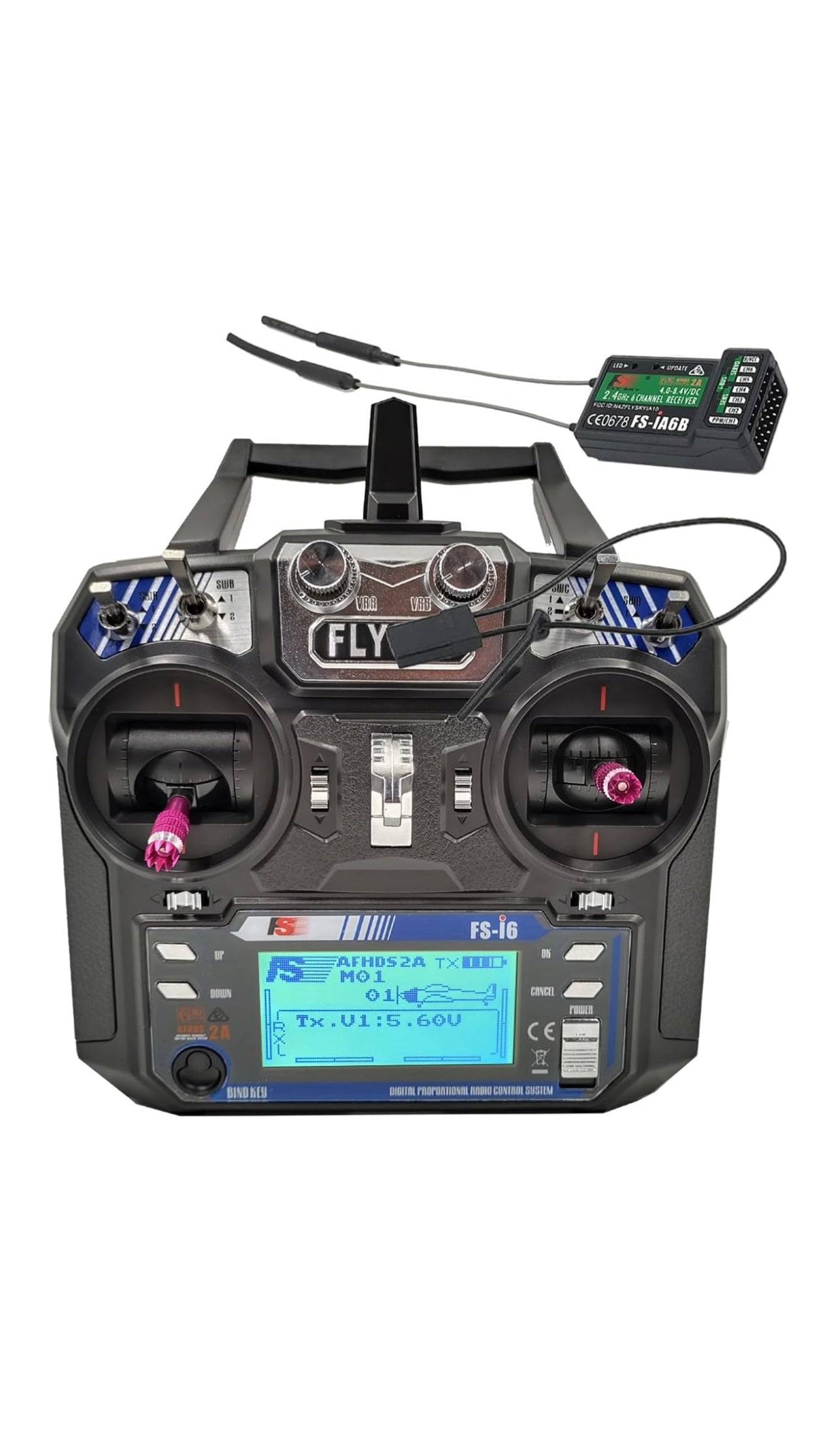 FLYSKY FS-i6 2.4GHz 6CH Transmitter + Receiver