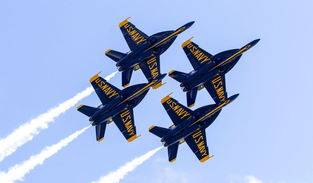 F/A-18 Super Hornet Blue Angels - Plane Kit Card (Collectible)