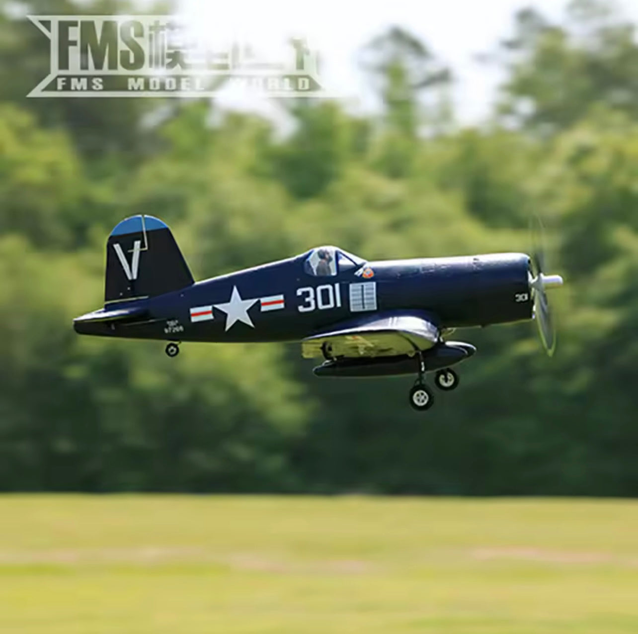 800mm F4U Corsair V2 | Mini RC Warbird (PNP)