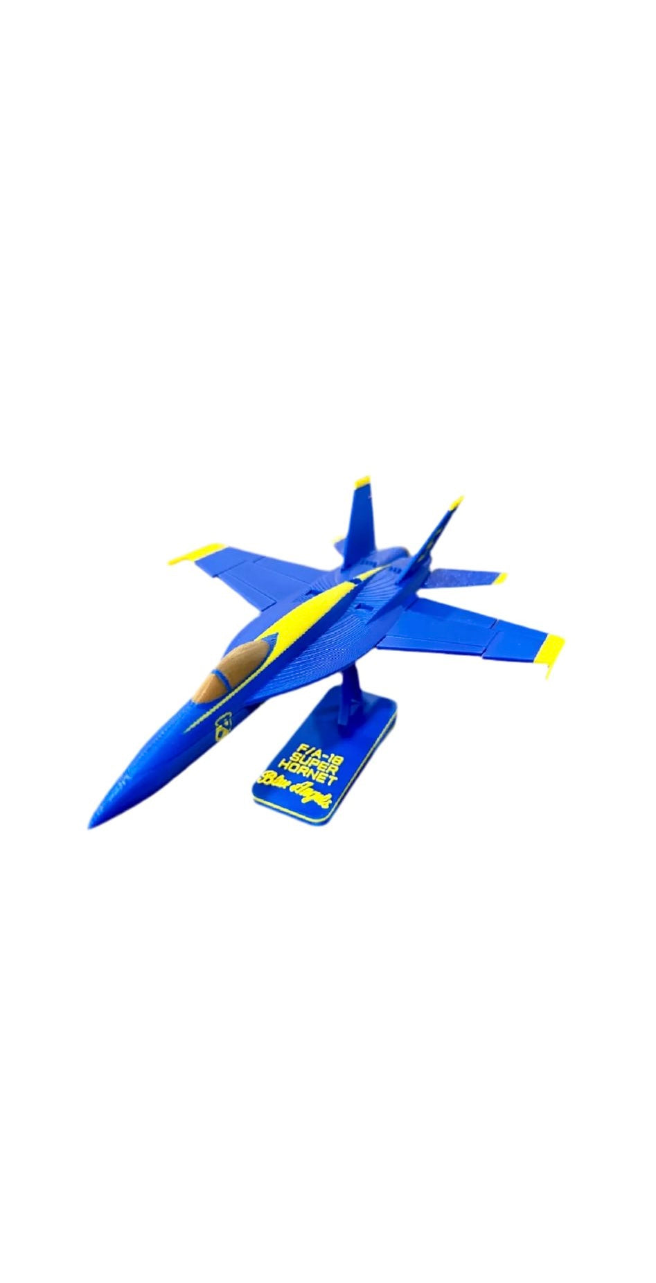F/A-18 Super Hornet Blue Angels - Plane Kit Card (Collectible)