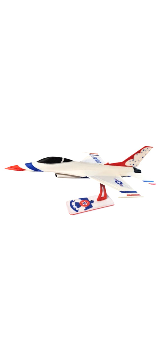 Thunderbirds F-16 - Plane Kit Card (Collectible)